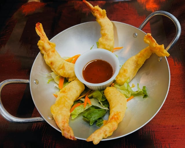 8-Fried Shrimp - Tom Chien