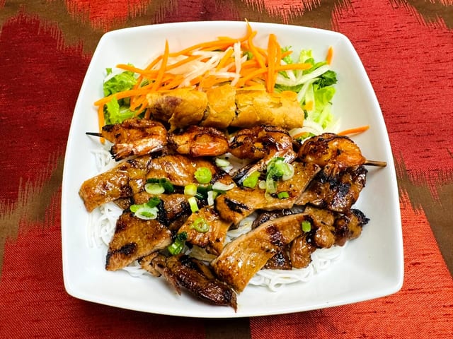 59-Viet Chopsticks Grilled Special on Vermicelli - Bun Viet Chopsticks