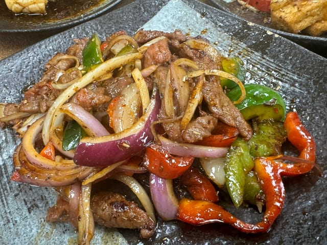 73-Stir-Fried Beef with Lemongrass and Chilli - Bo Xao Sa Ot