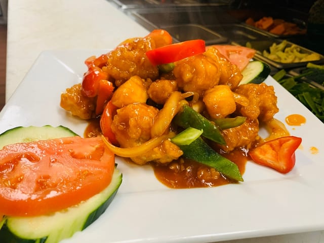 85-Sweet and Sour Squid - Muc Xao Chua Ngot
