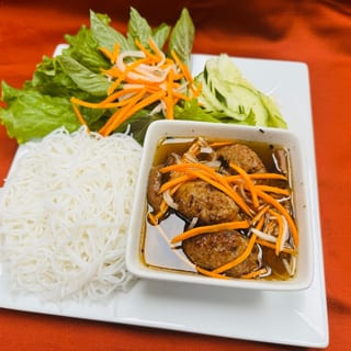 60-HANOI STYLE GRILLED PORK WITH RICE VERMICELLI - BUN CHA HA NOI