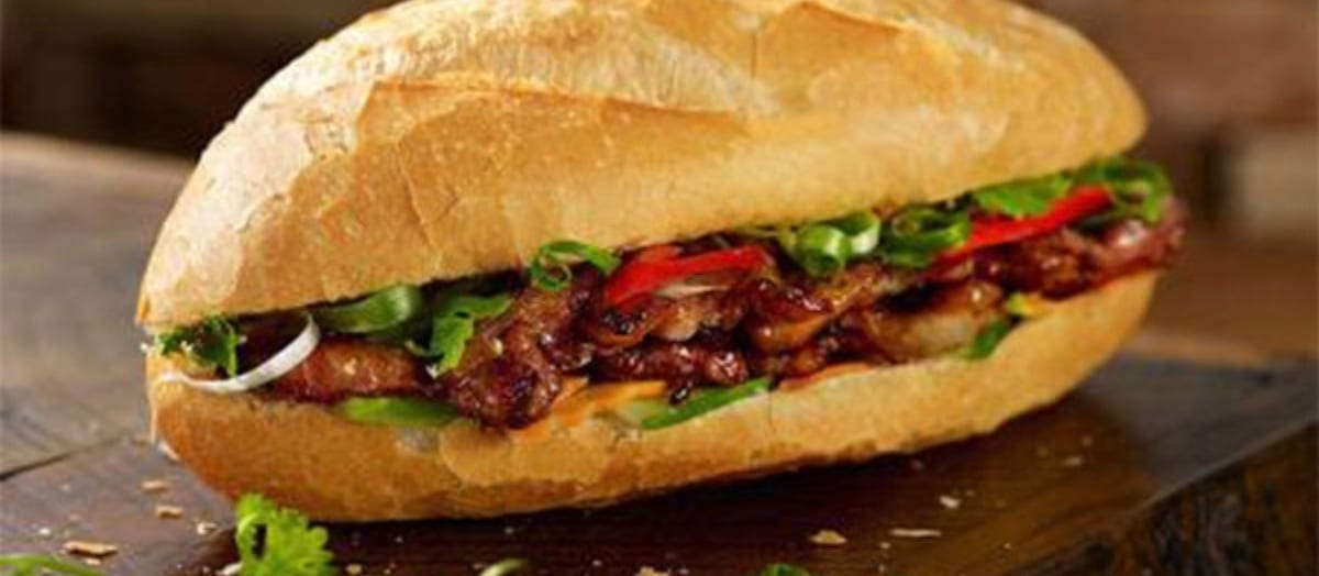 62-Grilled Pork Banh Mi Sandwich - Banh Mi Heo Nuong