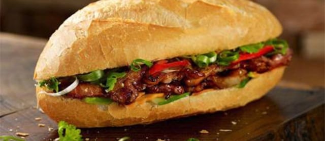 62-Grilled Pork Banh Mi Sandwich - Banh Mi Heo Nuong